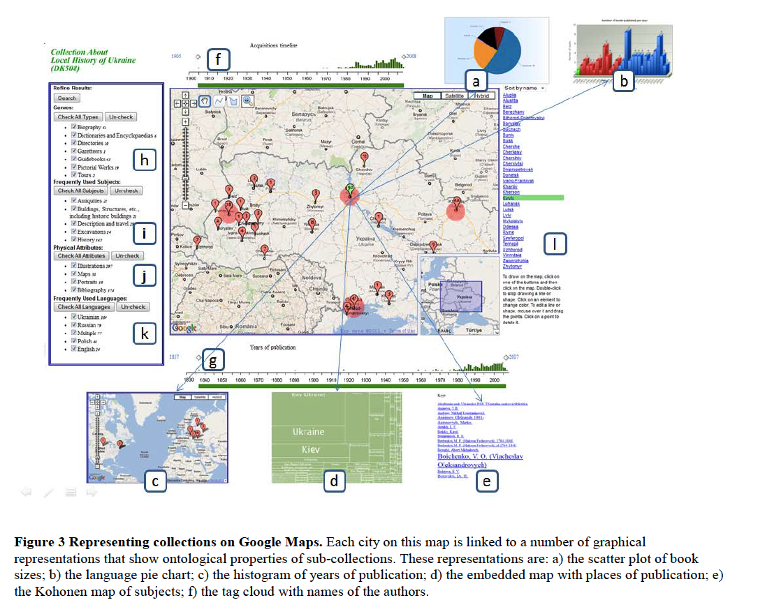 Making Sense of Document Collections with Map-Based Visualizations