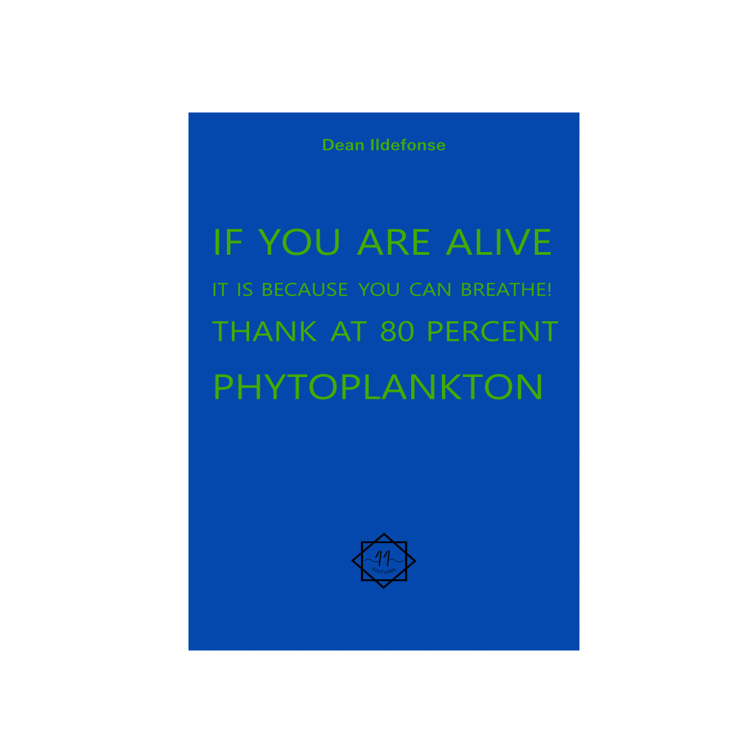 citizen poetry aimed at alerting public opinion to the dangers that threaten phytoplankton.