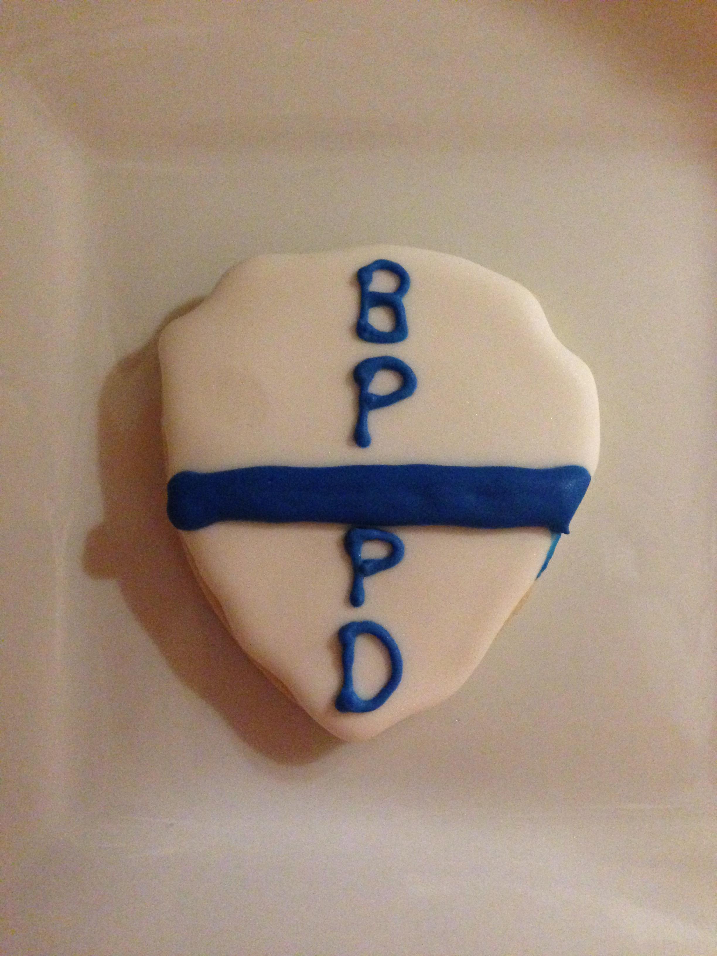 Thin Blue Line Cookie for BPPD