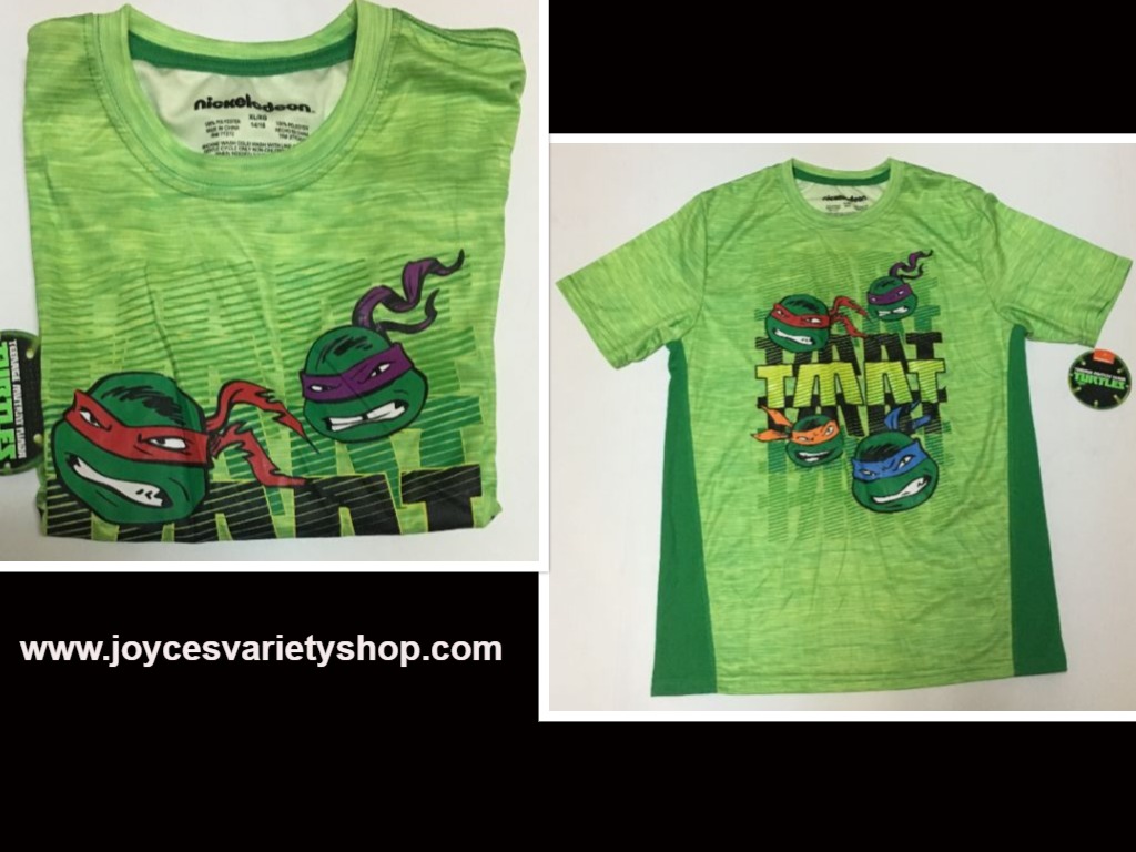 Boy's Nickelodeon Ninja Turtle Active Shirt NWT Sz XL (14/16)