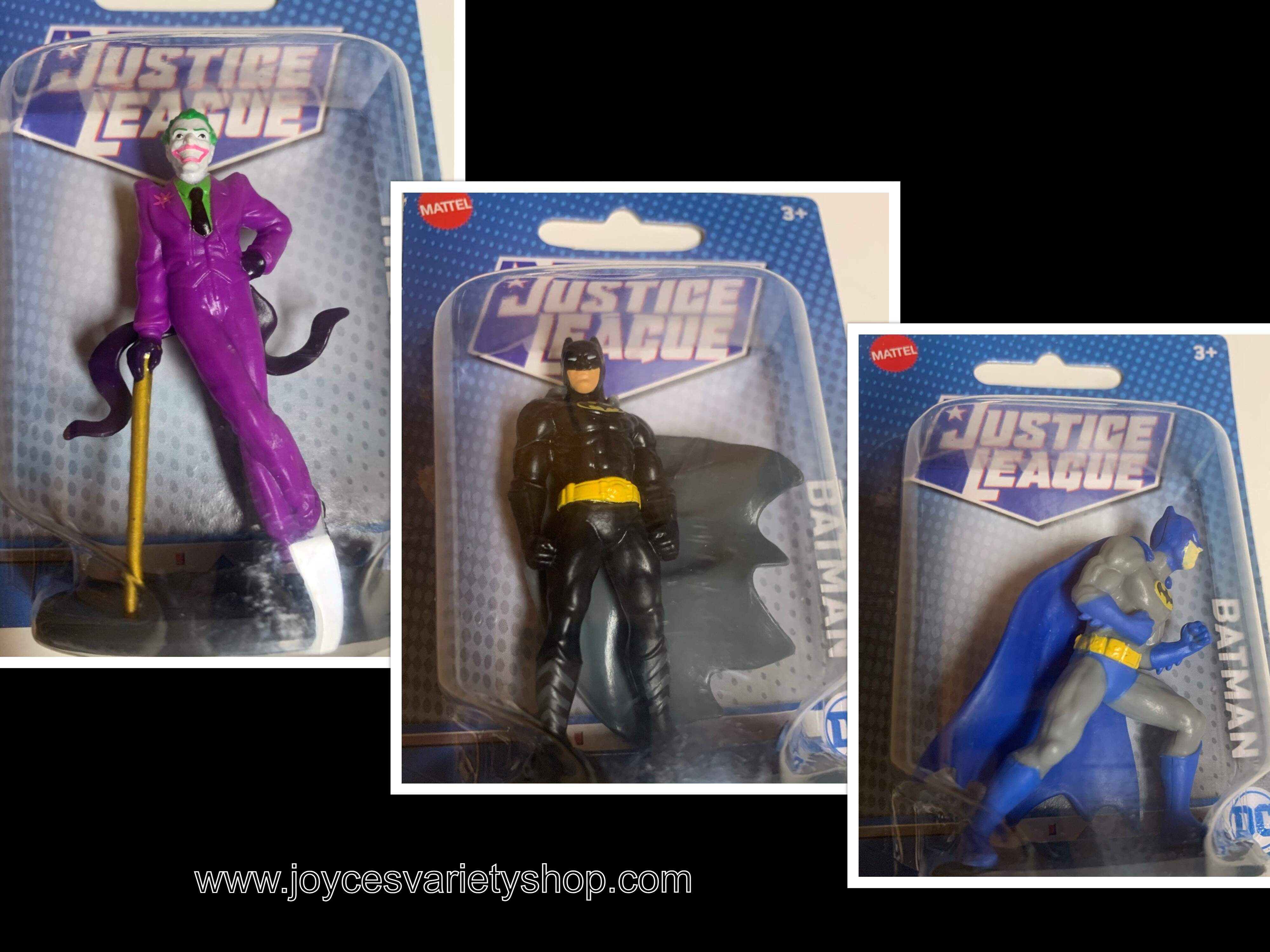 Batman Justice League Movie Characters Collection 3 PC Batman & Joker