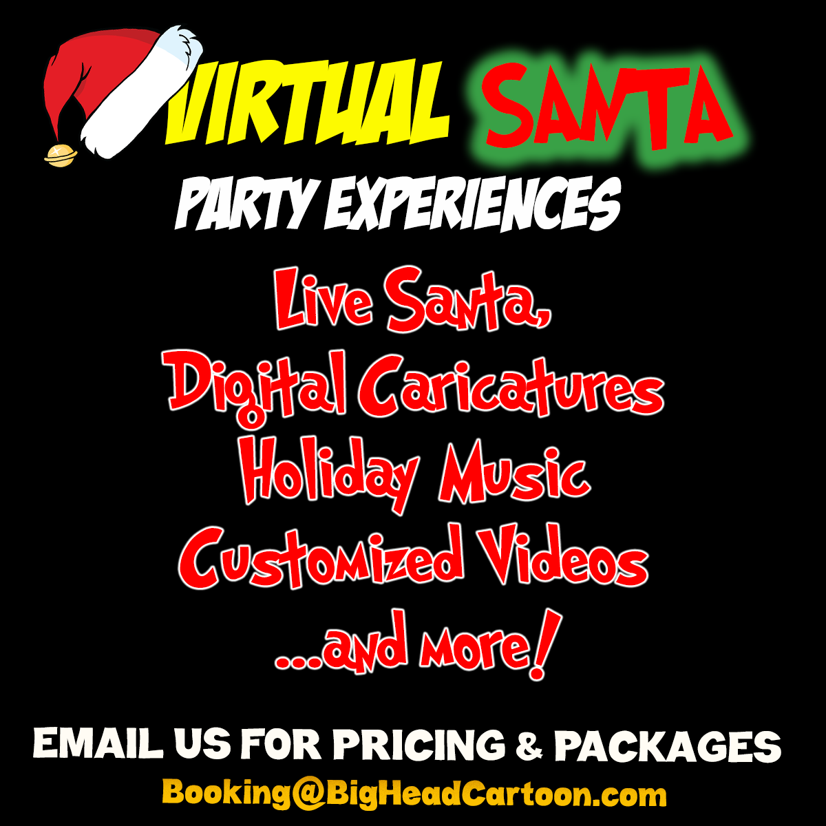 Zoom with Santa, Virtual Santa, Zoom Santa, Zoom Holiday Party, Skype with Santa, Virtual Holiday Party, Zoom Party Ideas