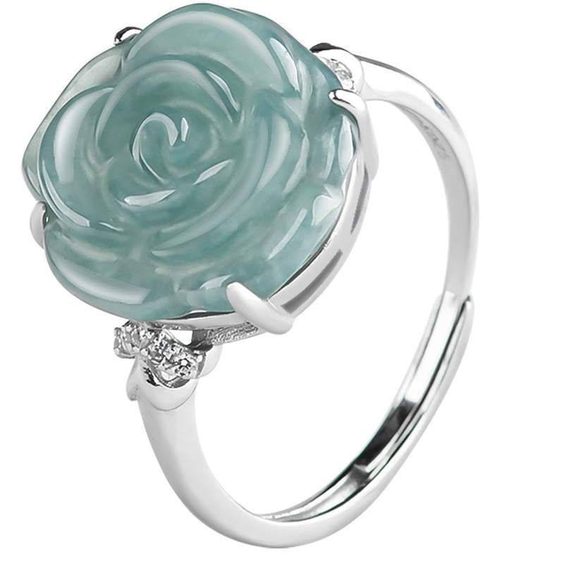 Bague Jade Rose