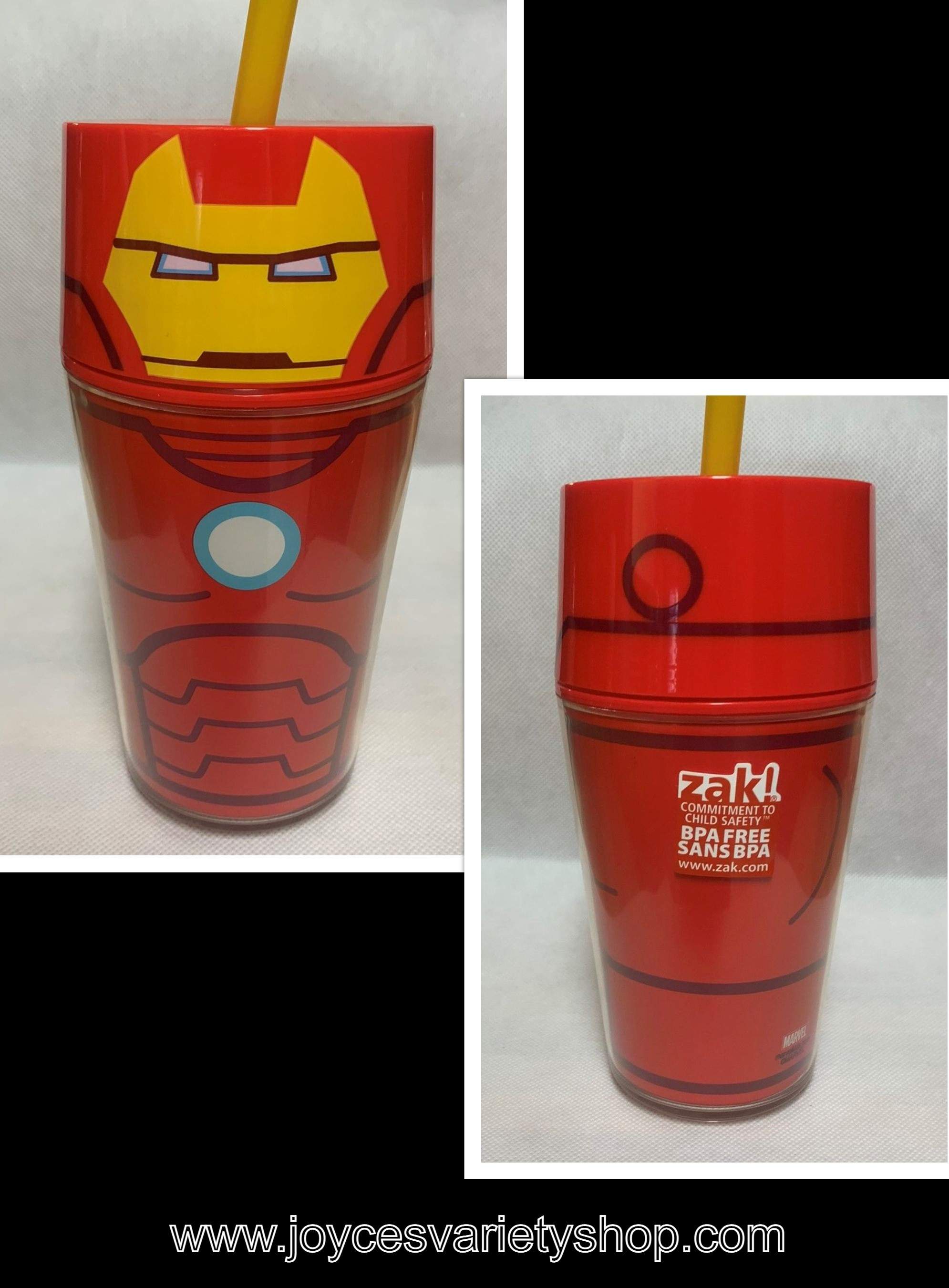 ZAK Marvel Avengers Tumbler Insulated Cup 8 oz. BPA Free