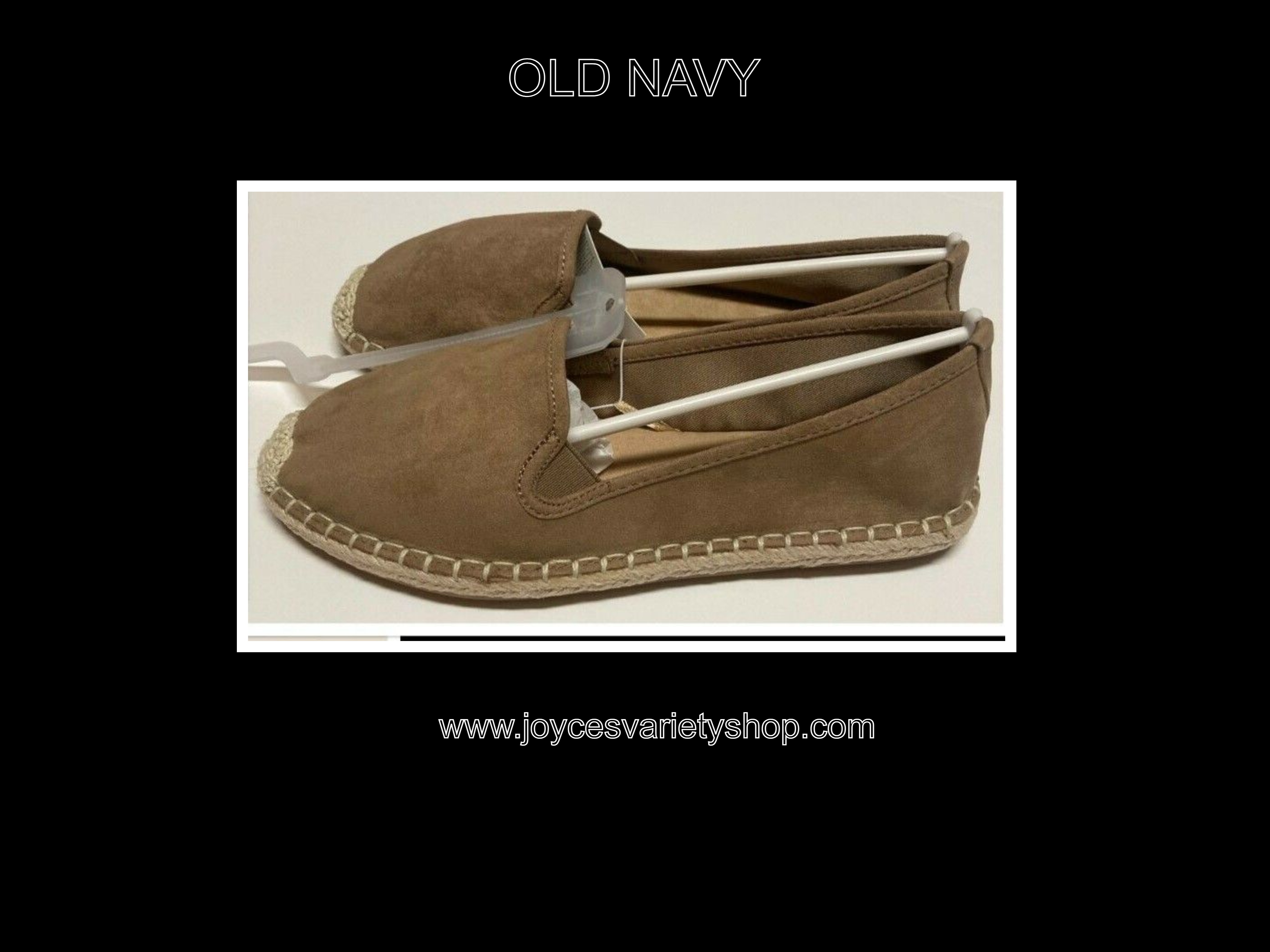 Old Navy Shoes Beige Faux Suede Slip On Closed Toe Many Sizes Standard Width