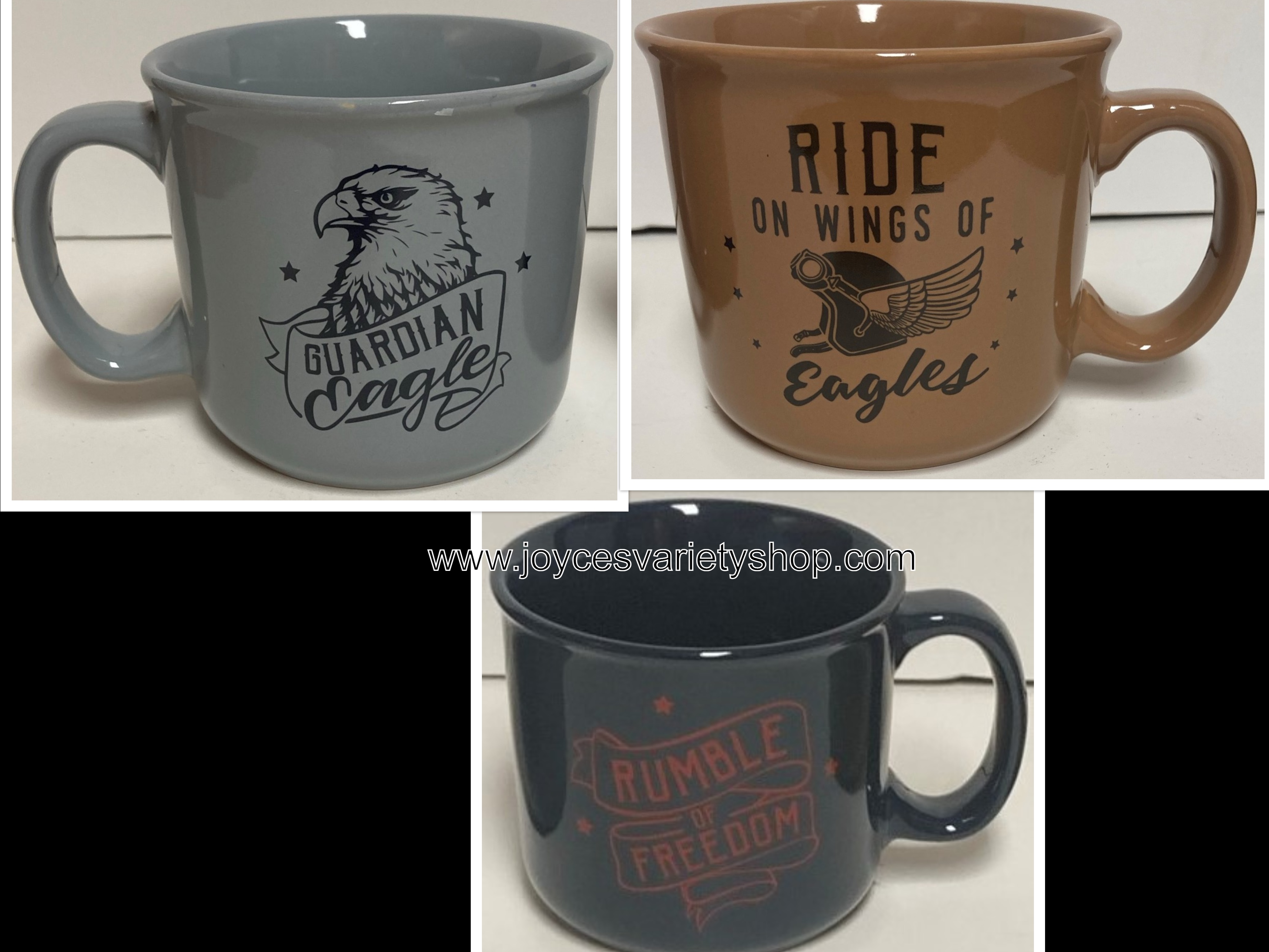 Guardian Eagle Coffee Mug 12 OZ Ceramic Patriotic Variety Rumble Freedom