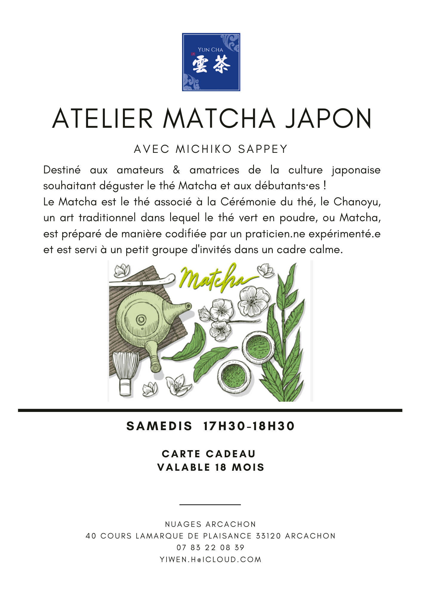 Cérémonie du Thé Matcha Japon avec Michiko