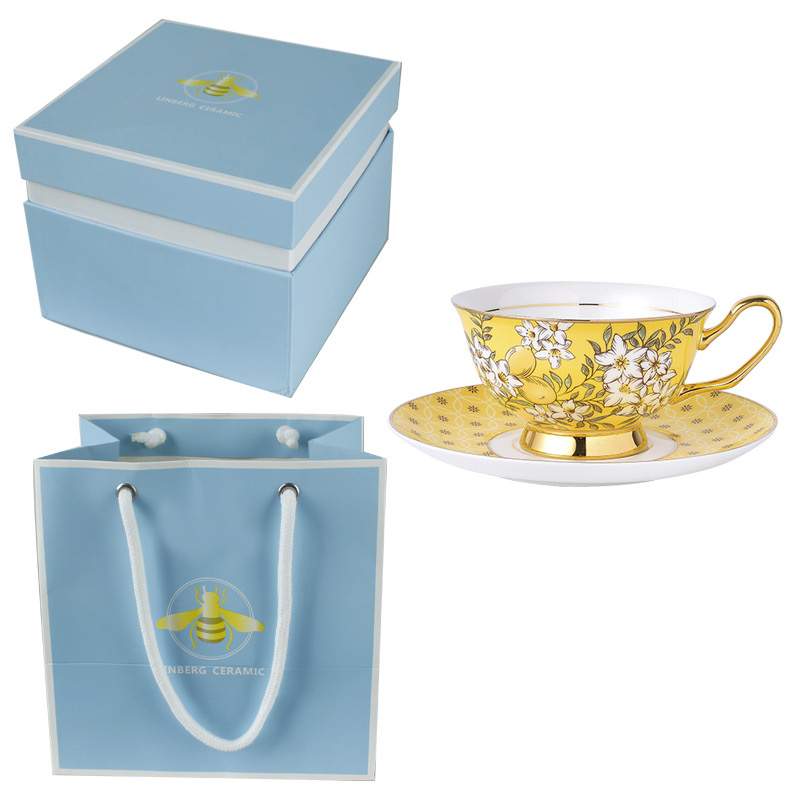 Coffret Tasse Fleurs de Citronnier