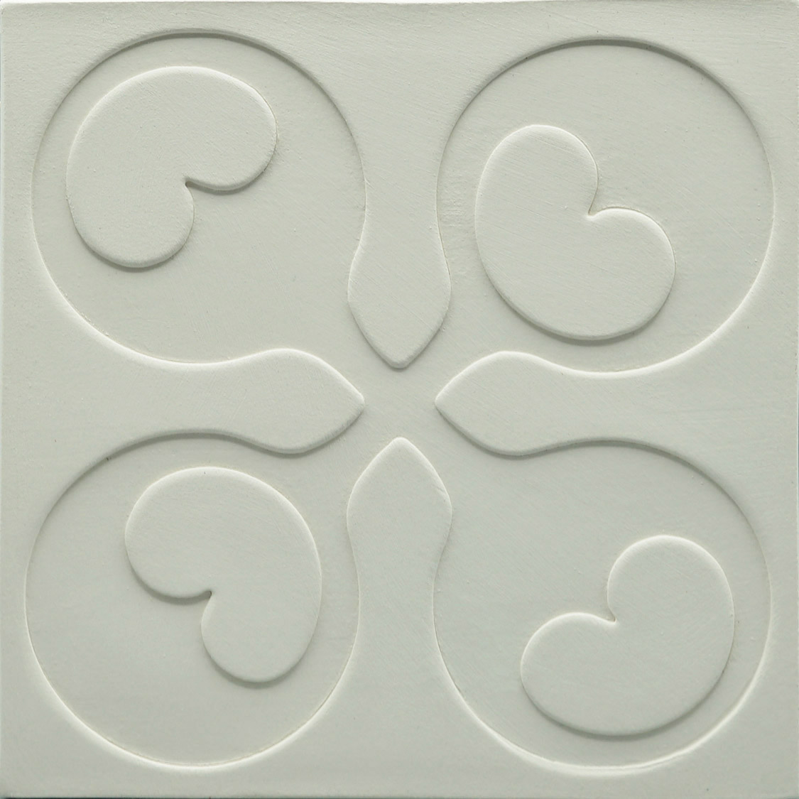 Thumbnail of a four symmetrical connected circles with heart shapes in each quadrant for villa.