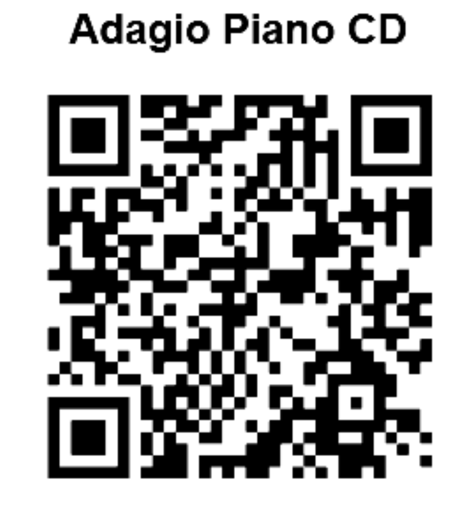 Adagio Piano CD