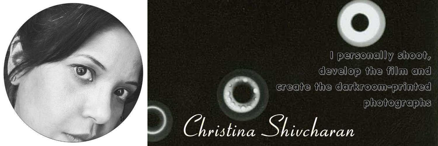 Christina Shivcharan's profile picture and decription of photography practice