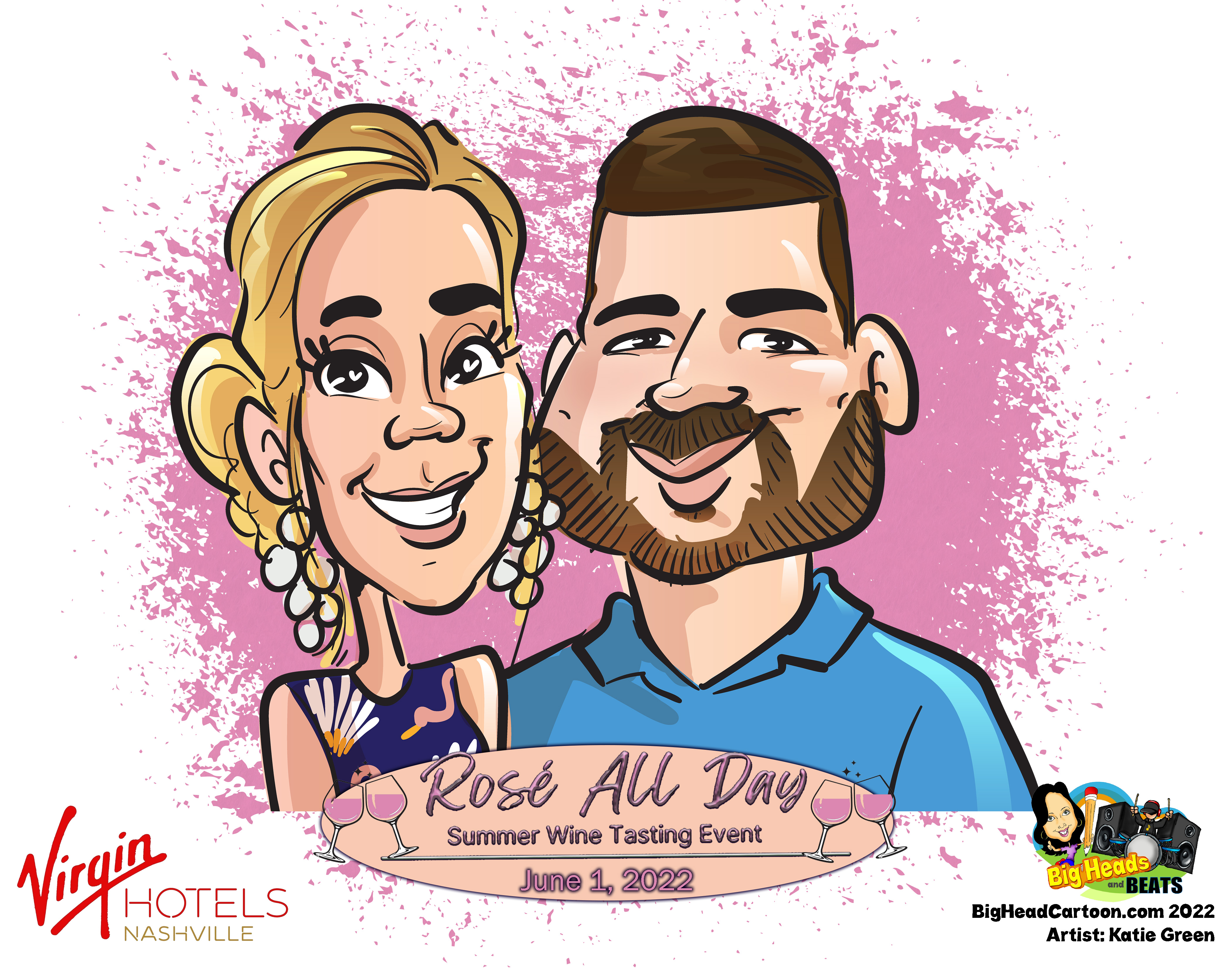 Tradeshow Caricatures, Hybrid Caricature Art Photo Booth, Hybrid Events, Hybrid Event, Live Event Caricatures, Caricature Artist, Trade Show Caricatures, Conference Tradeshow