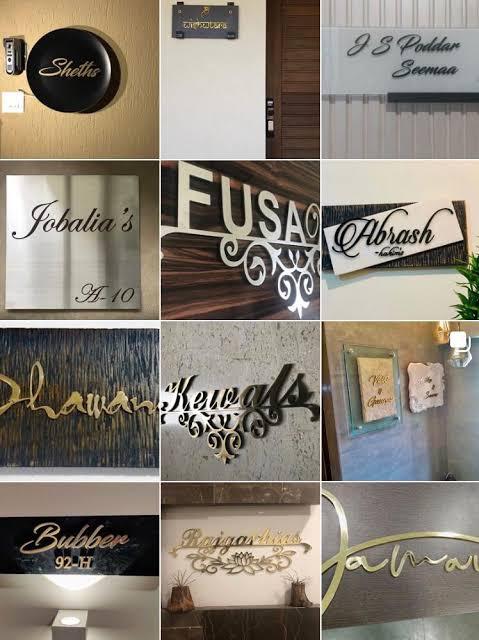 Name Plaques / Plates