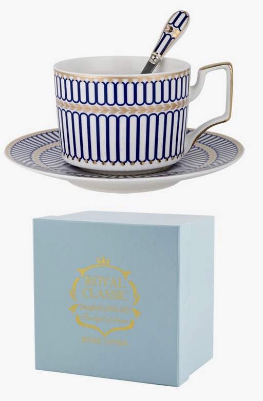 Coffret de Tasse Sous-Tasse & Cuillère