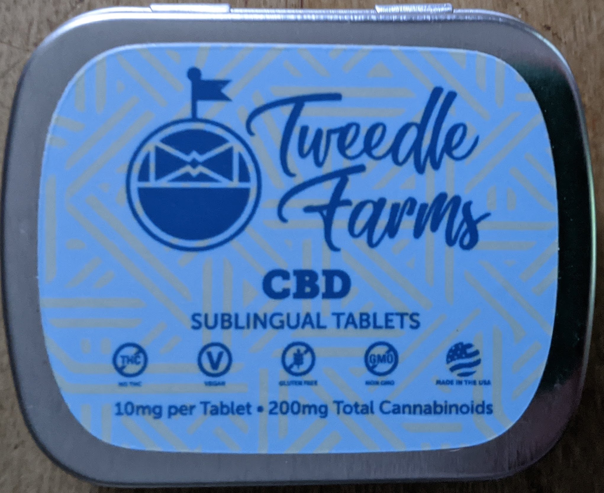 Review: Tweedle Farms CBD Sublingual Tablets