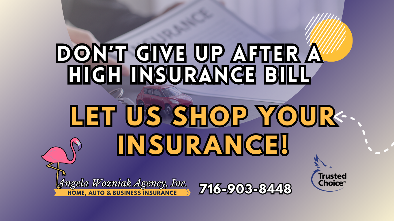 Don’t Let High Insurance Rates Discourage You!