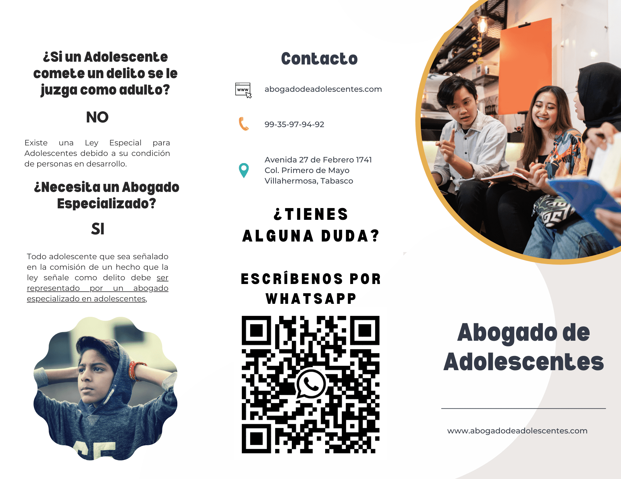 Abogado Especializado en Adolescentes