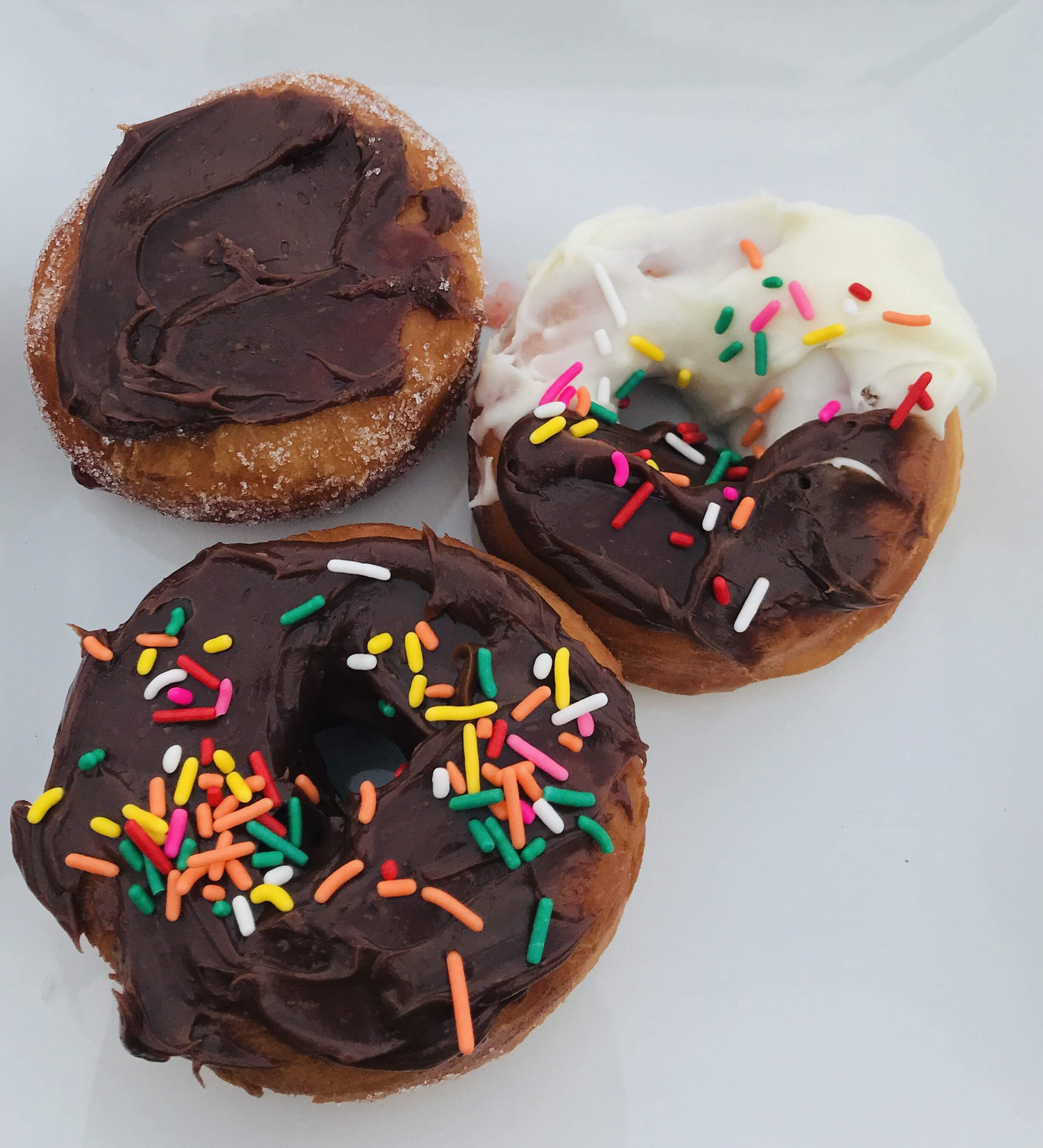 Chocolate cake donuts