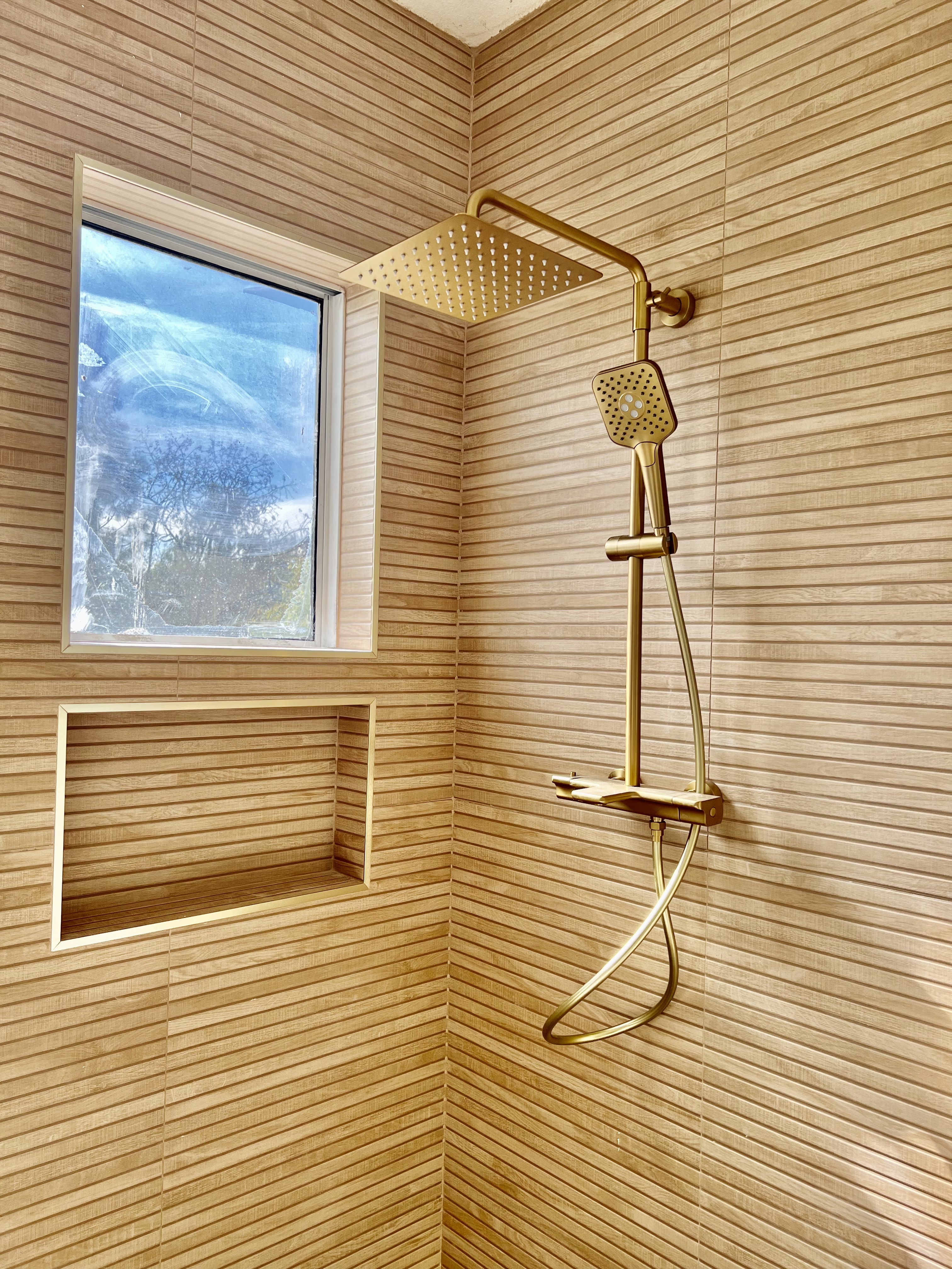 Elegant Master Bathroom Shower
