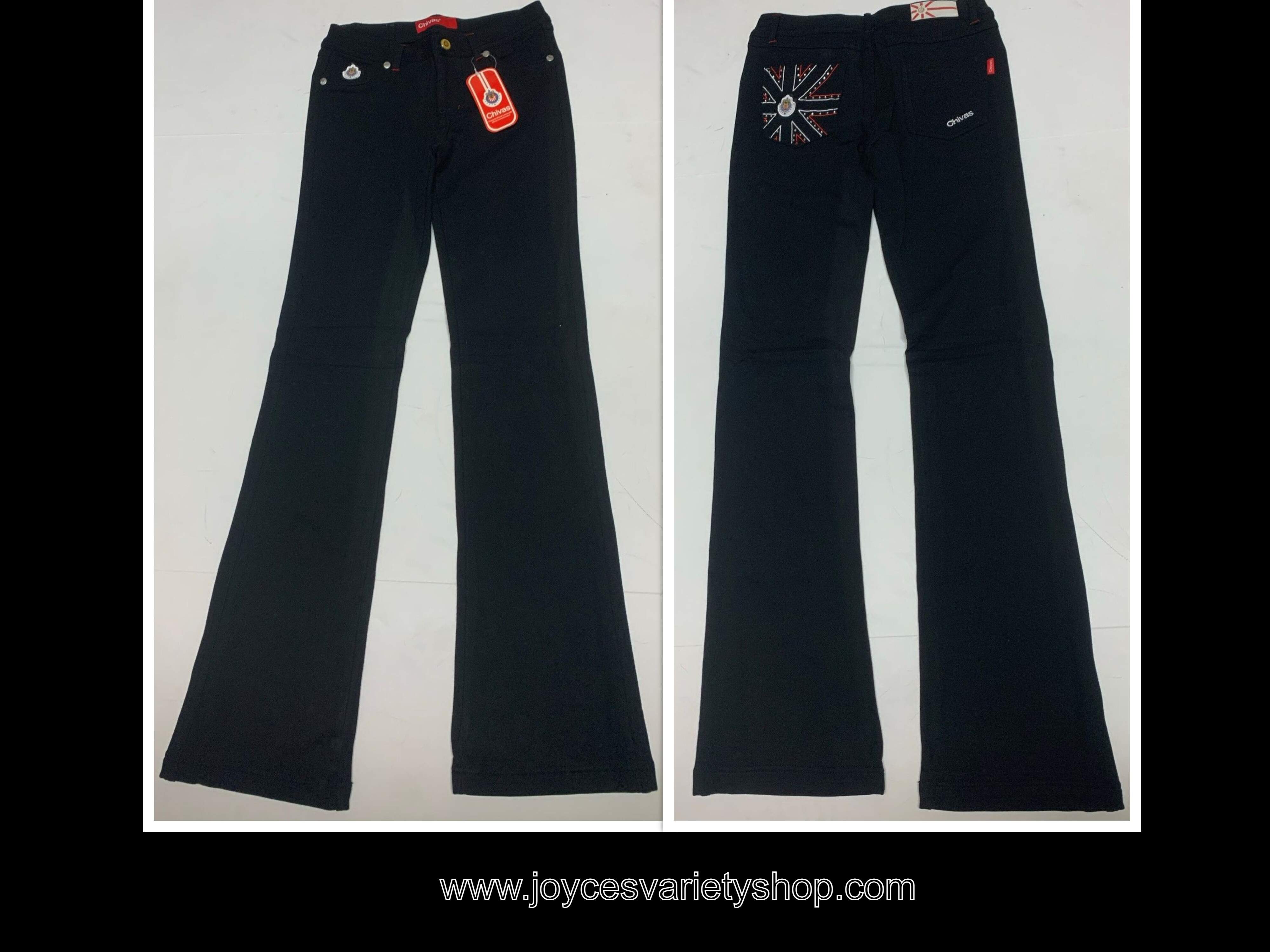 Chivas Pants Everyday Active Stretch Black Many Sizes Officially Licensed