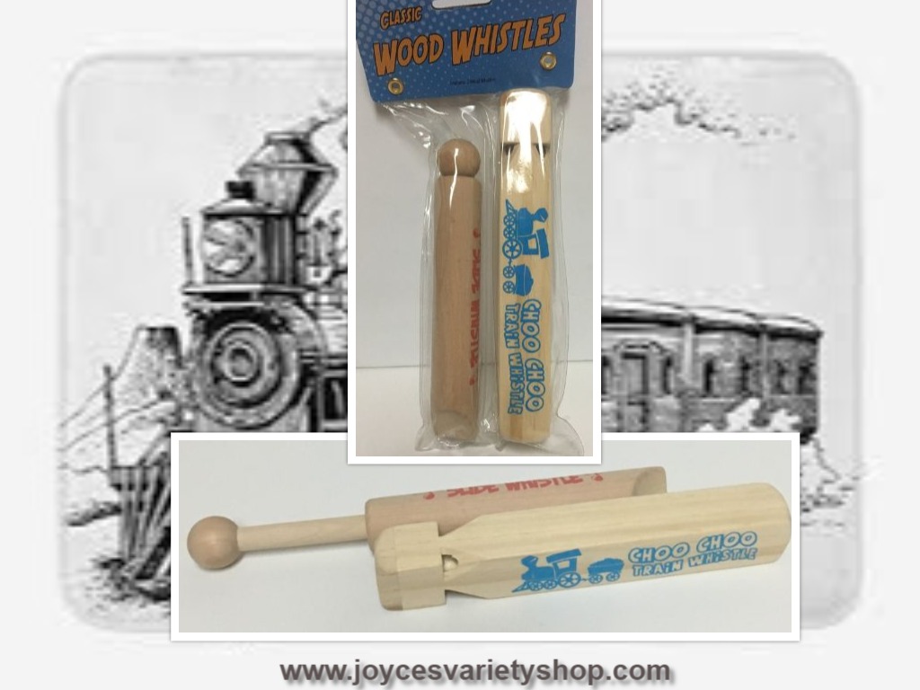 Classic Wood Whistles Choo Choo Train & Slider Set Ages 4+