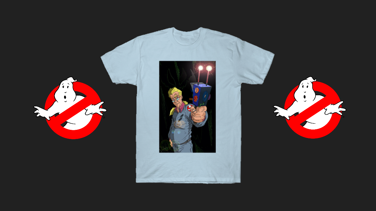 The Real Ghostbusters Egon T-Shirt by Austin L Brooks