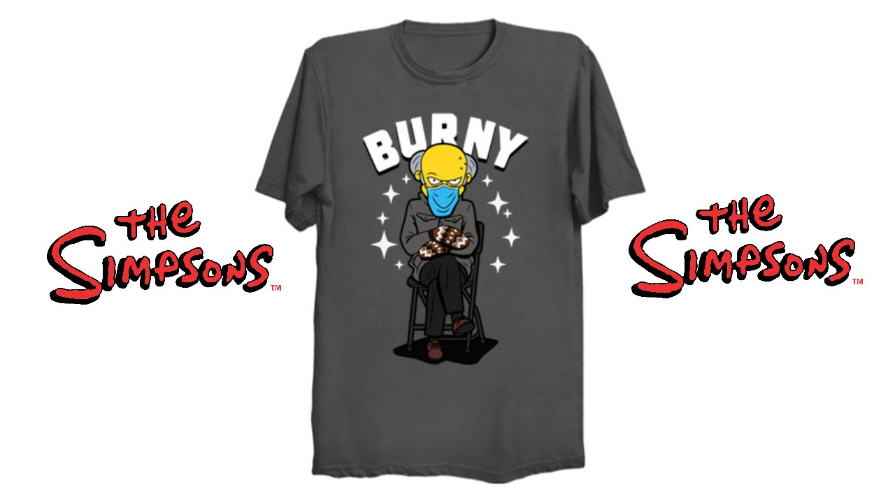 Simpsons Mr Burns Bernie Sanders