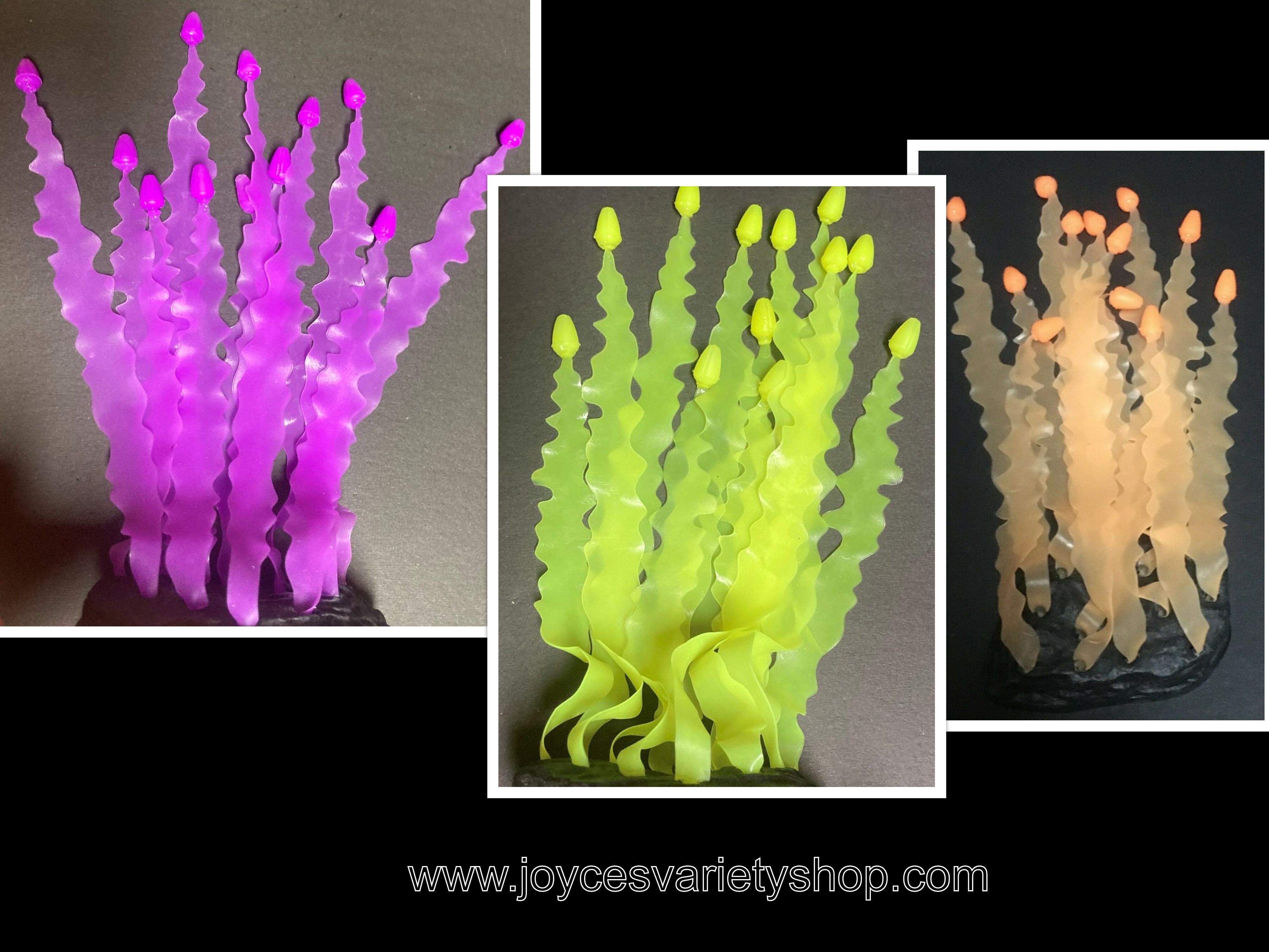 Sporn Artificial Caulerpa Seaweed Aquarium 6" Variety of Colors
