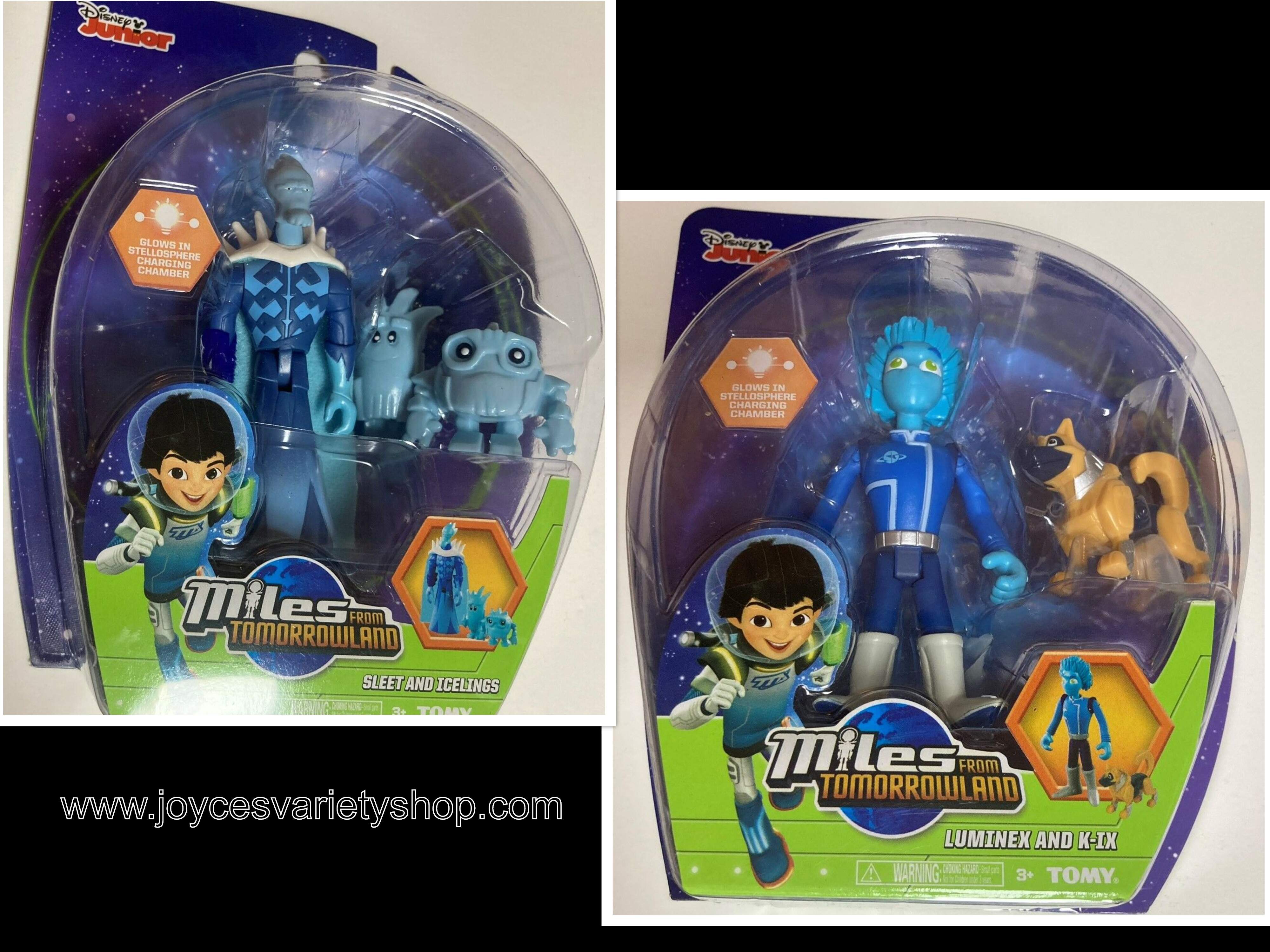 Sleet & Icelings Luminex & K-Ix Disney Junior Miles From Tomorrowland Glows Toy