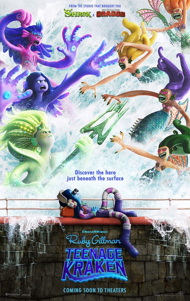 Ruby Gillman Teenage Kraken Movie Poster