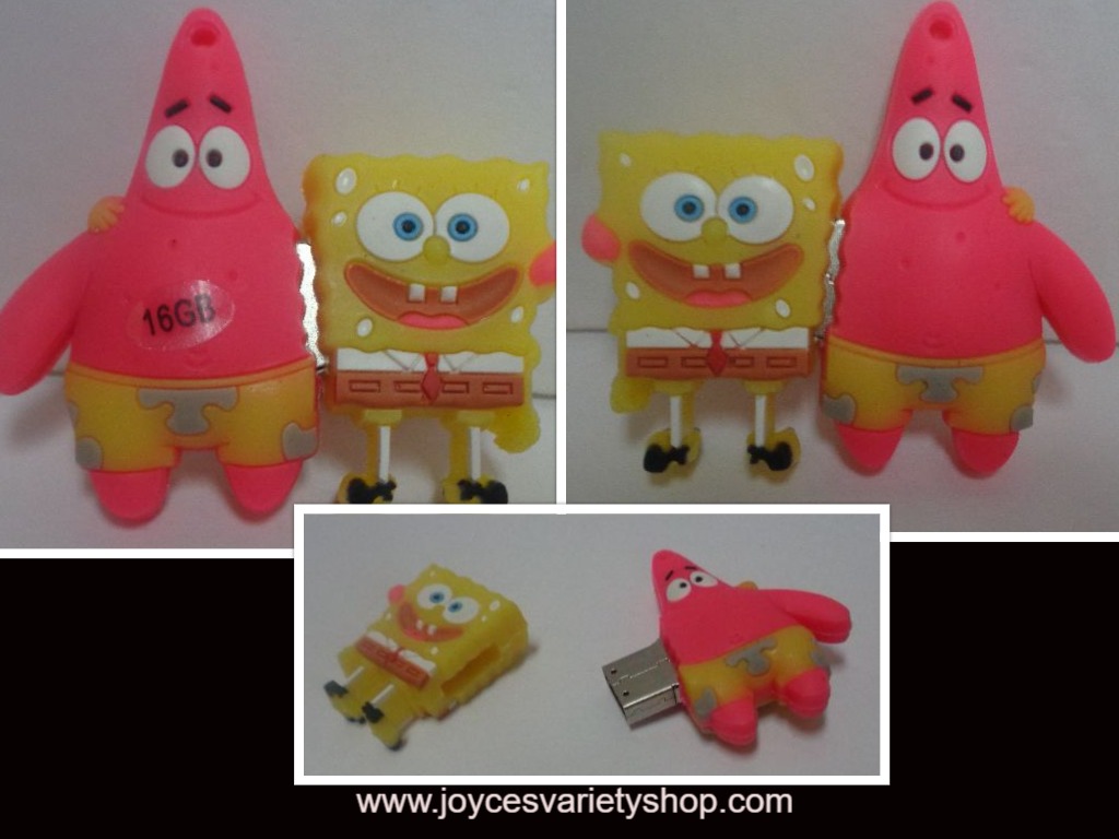 SpongeBob & Patrick Star 16 GB Flash Drive
