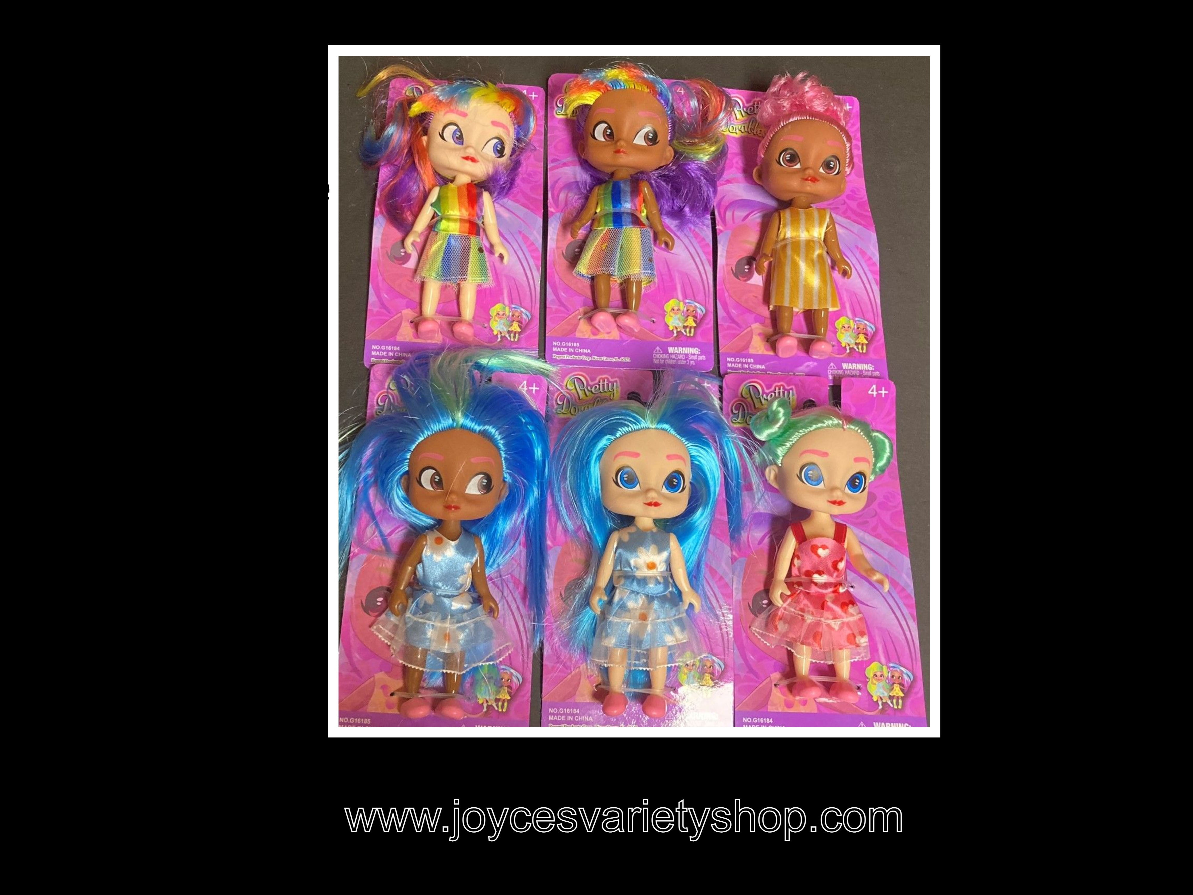 Pretty Dorables Mini Doll Many Colors 6" Kids 4+ Toys Play Dolls Friends