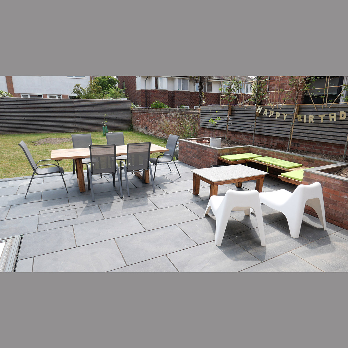 Oak patio furniture