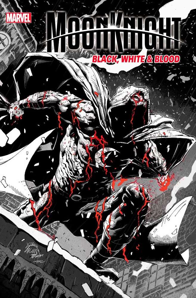 Moon Knight Black White Blood #2