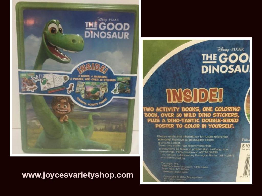 The Good Dinosaur Movie Activity Books & More Graphic Tin Storage