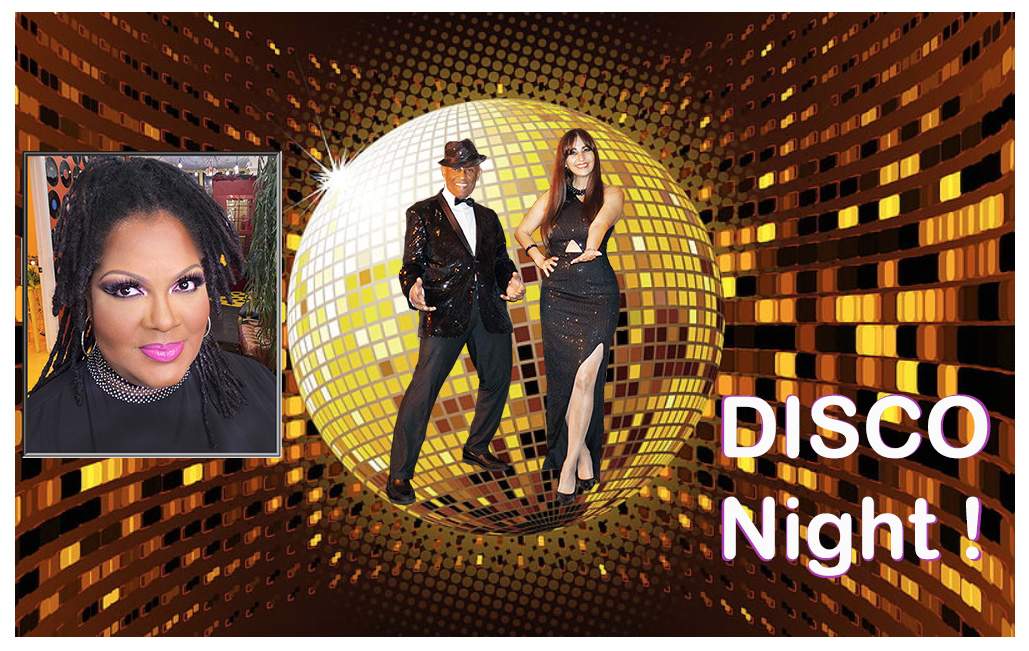 Maycol & Lilian performing a 2 hrs. Show with our Disco Queen Edlene Hart e
