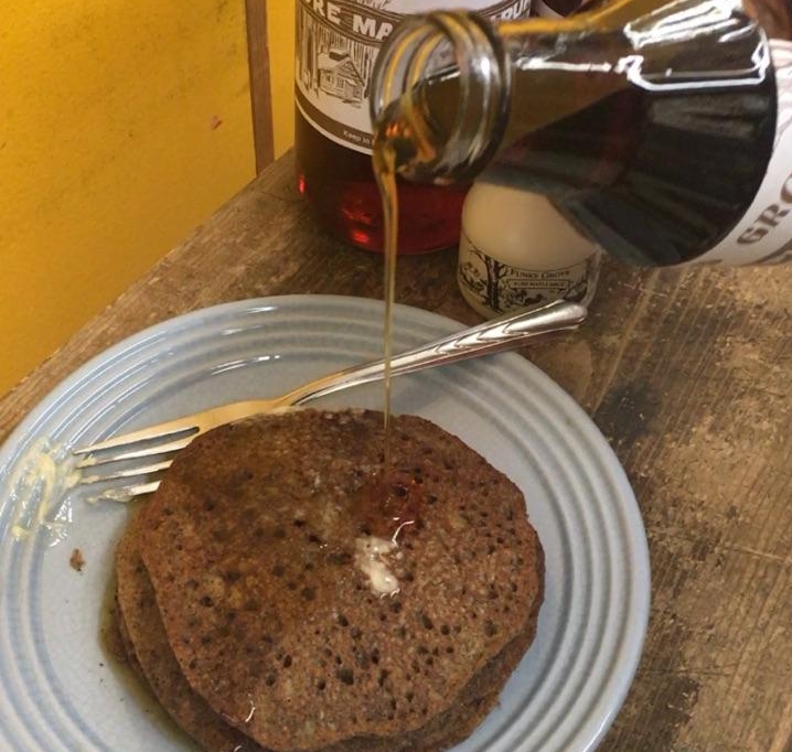 Cardamom Buckwheat Pancakes