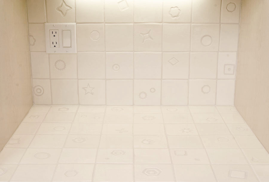 Kitchen ceramic tiles