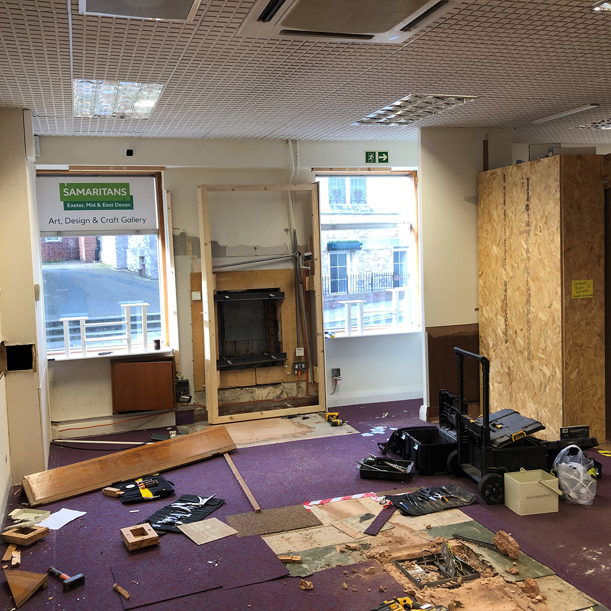 Natwest bank to art & craft gallery conversion