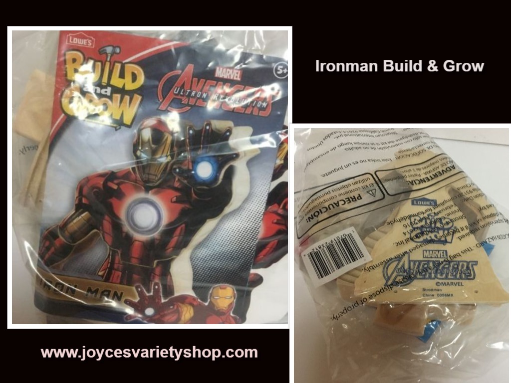 Lowe's Avengers Build & Grow Iron Man Ages 5+ Wood Toys
