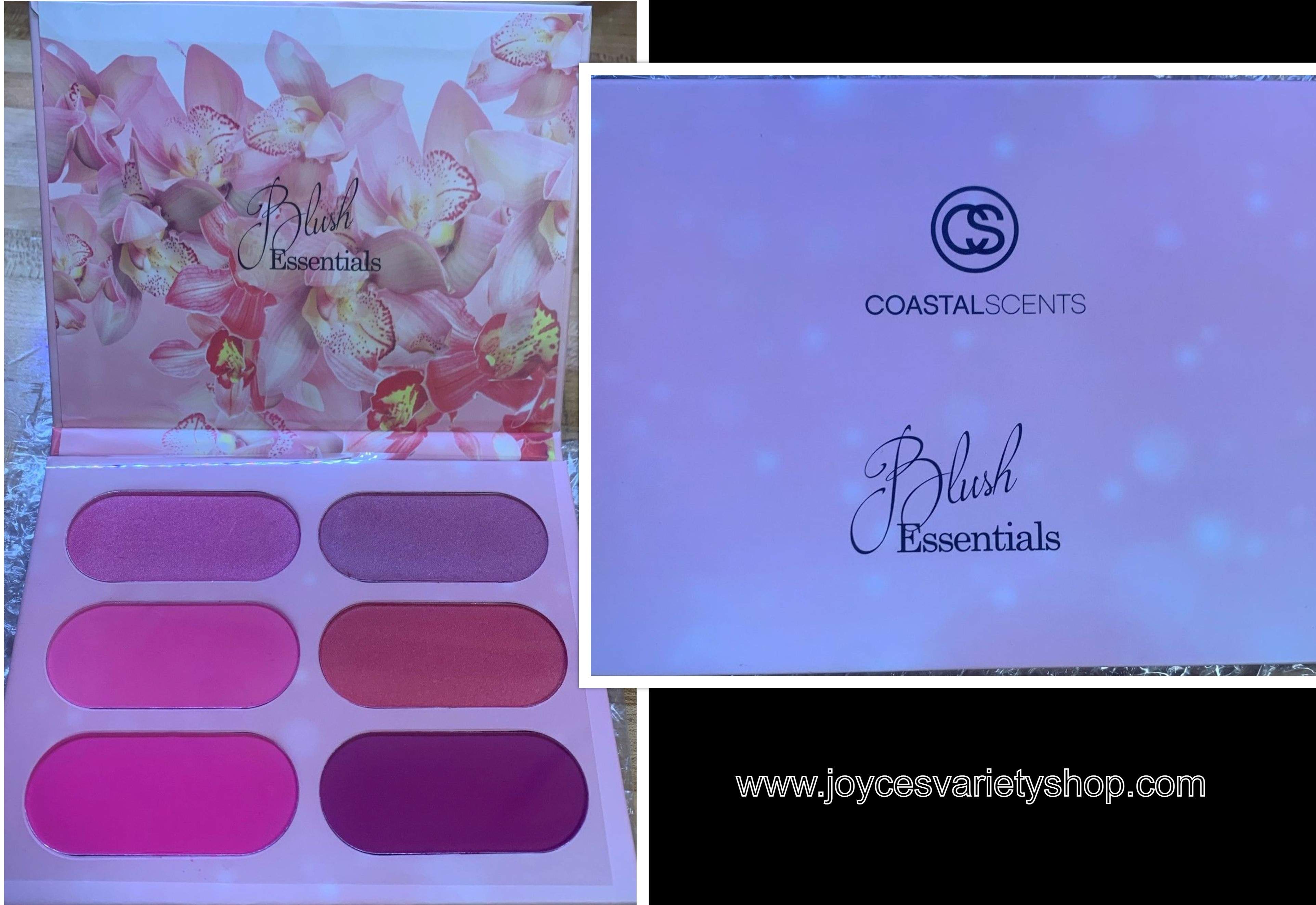 COASTAL SCENTS Blush Essentials 6 Shades Blush Palette Make Up Compact