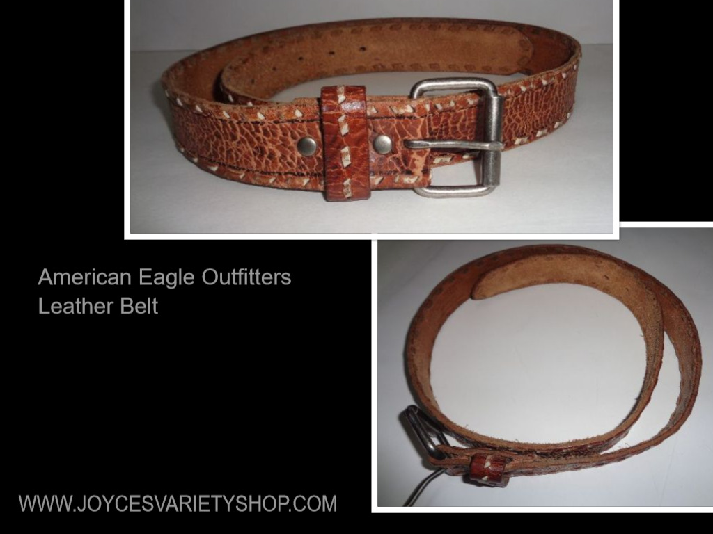 American Eagle Outfitters Leather Belt Brown SZ 36