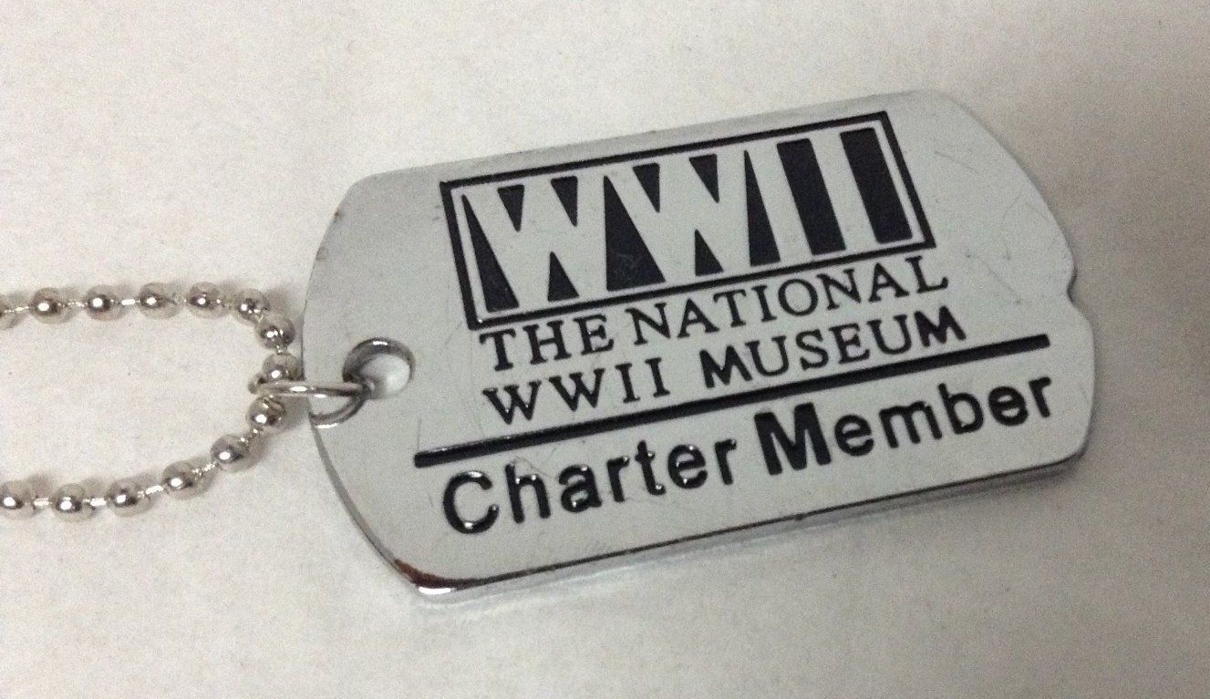 WWII Museum Dog Chain Necklace