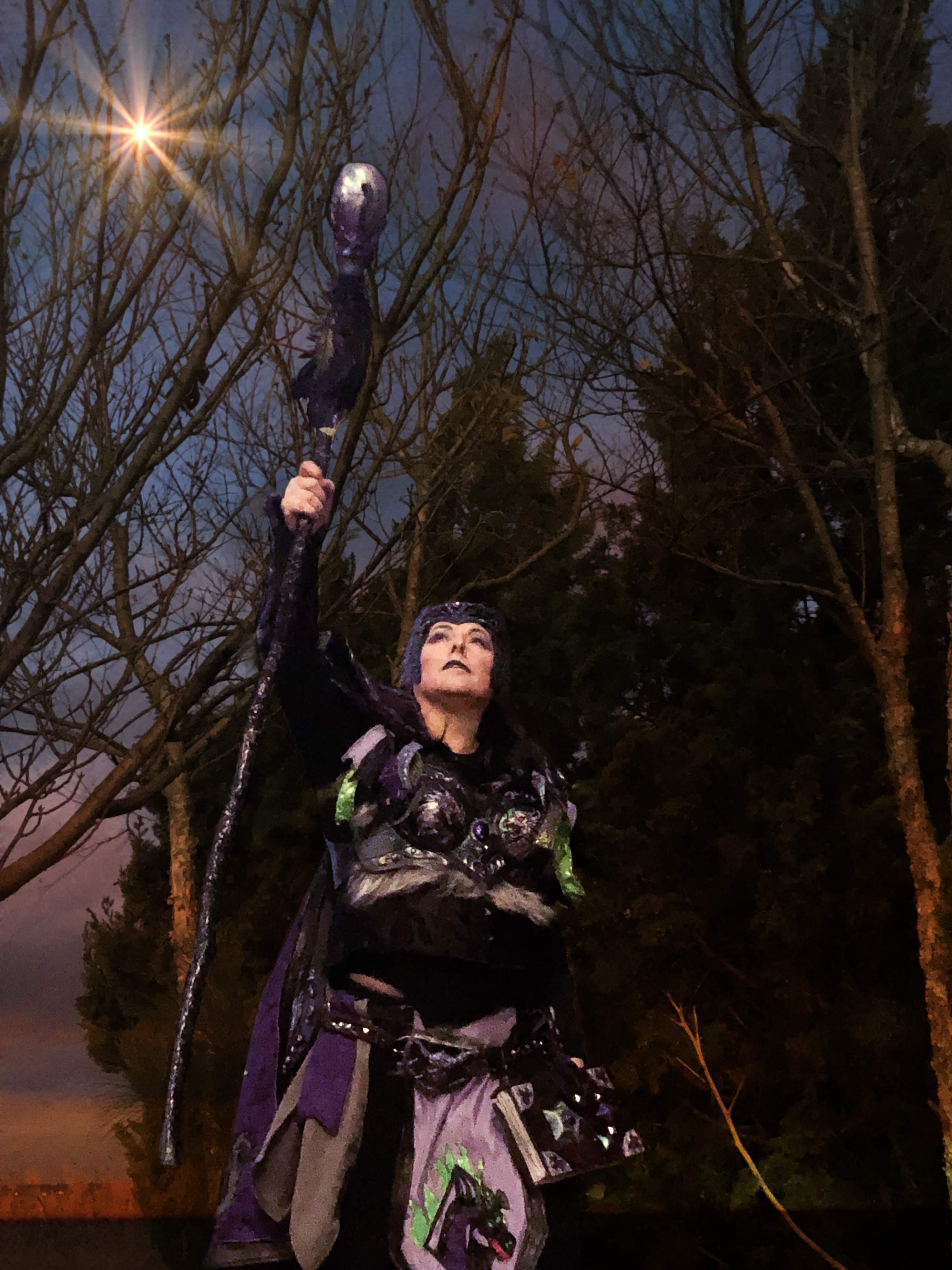 Armored version of Maleficent -Cosplay